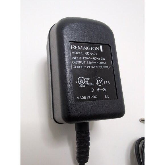 Remington UD-0401 Class 2 Power Supply AC Adapter Output DC 4V 100mA Genuine OEM - Picture 2 of 4
